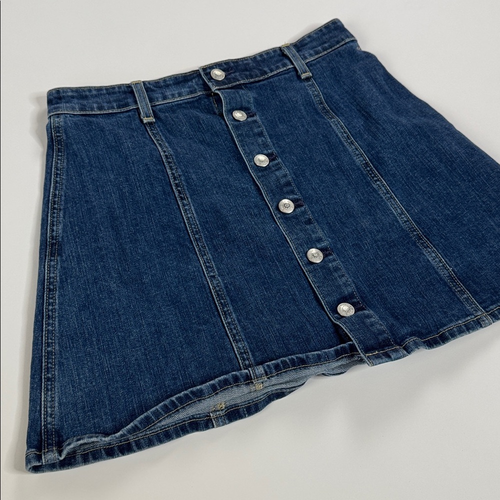 AG Jeans Alexa Chung Kety Denim Skirt - Picture 13 of 14